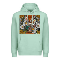 Seafoam bunny Easter Premium Hoodie - CowhideDigitalArt