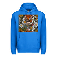 True Royal bunny Easter Premium Hoodie - CowhideDigitalArt