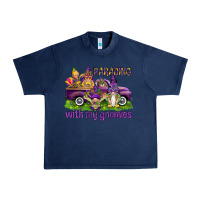 Navy Parading with my gnomies Urban Heavy Tee - HowdyJamesFarm