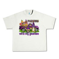 Pistachio Parading with my gnomies Urban Heavy Tee - HowdyJamesFarm