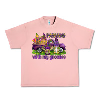 Salmon Parading with my gnomies Urban Heavy Tee - HowdyJamesFarm