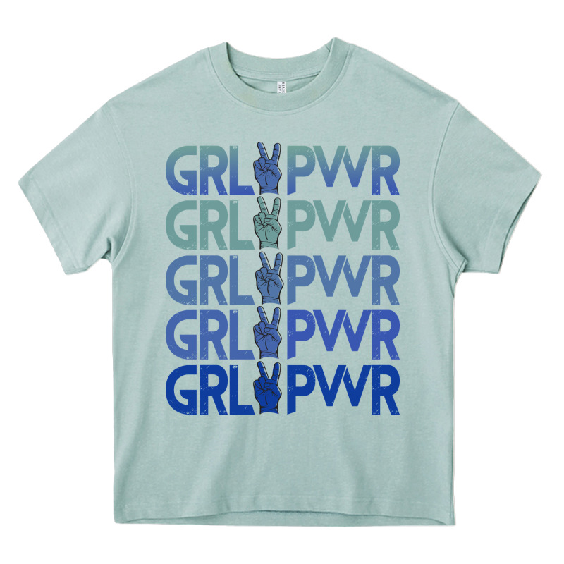 Girl Power Peace Heavy Core Tee by Bettercallsaul | Teevron