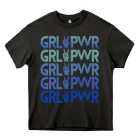Asphalt Girl Power Peace Heavy Core Tee - Bettercallsaul