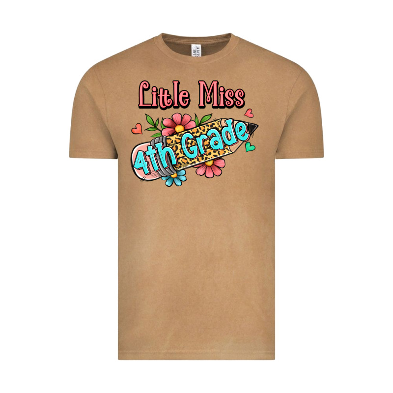 Little Miss Fourth Grade Vintage Tee by Jasminsmagicworld | Teevron