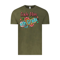 Vintage Olive little miss fourth grade Vintage Tee - Jasminsmagicworld