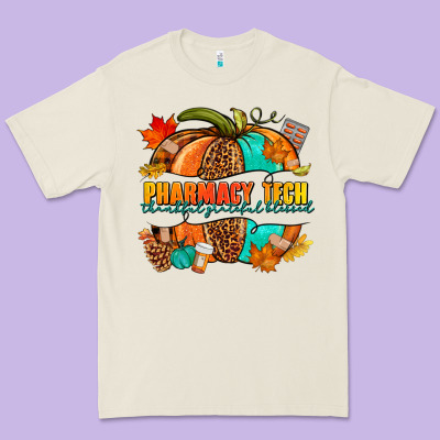 Pharmacy Tech Pumpkin Premium Tee Designed By Nancycooperartshop