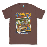 Chestnut R.L. Stine Goosebumps Halloween Say Cheese And Die Classic Tee - longCreatives
