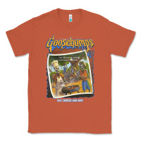 Copper R.L. Stine Goosebumps Halloween Say Cheese And Die Classic Tee - longCreatives