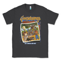 Smoke R.L. Stine Goosebumps Halloween Say Cheese And Die Classic Tee - longCreatives