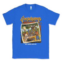 True Royal R.L. Stine Goosebumps Halloween Say Cheese And Die Classic Tee - longCreatives