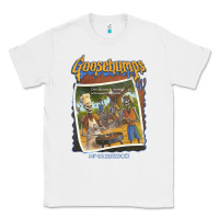 White R.L. Stine Goosebumps Halloween Say Cheese And Die Classic Tee - longCreatives