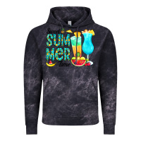 Cloud Black sweet summer time pineapple Vintage Hoodie - CowCowDesign