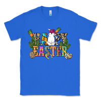 True Royal Happy Easter with cowboy Easter Day Classic Tee - HowdyJamesFarm