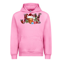 Fuchsia Pink joy christmas heifer Urban Hoodie - AdoDesignShop