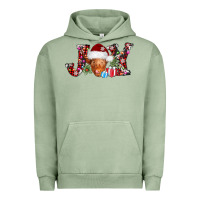 Pigment Oil Green joy christmas heifer Urban Hoodie - AdoDesignShop