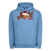 Pigment Pebble Blue joy christmas heifer Urban Hoodie - AdoDesignShop
