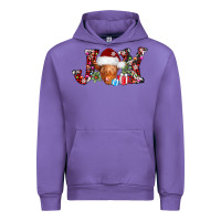 Tulip joy christmas heifer Urban Hoodie - AdoDesignShop