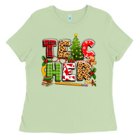 Matcha teacher christmas Ladies Tee - texasbilliewilder