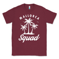 Burgundy Mallorca Squad Beach Summer Surfing Swimming Travel Vacation Classic Tee - longCreatives