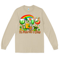 Mushroom St. Patrick's wine glasses Long Sleeve Tee - OliviaCreatesArt