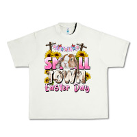 Pistachio Small town Easter Day Urban Heavy Tee - CowGirlArtShop