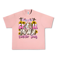 Salmon Small town Easter Day Urban Heavy Tee - CowGirlArtShop