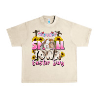 Sandshell Small town Easter Day Urban Heavy Tee - CowGirlArtShop