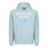 Blue Mist Minnesota Soccer Fan Gear  FC , United T Premium Hoodie - longCreatives