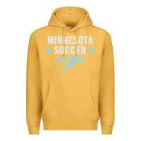 Mustard Minnesota Soccer Fan Gear  FC , United T Premium Hoodie - longCreatives