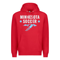 Minnesota Soccer Fan Gear  Fc , United T Premium Hoodie | Teevron