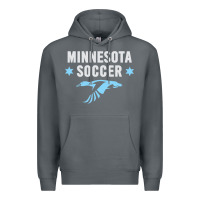 Rock Minnesota Soccer Fan Gear  FC , United T Premium Hoodie - longCreatives