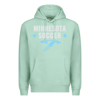 Seafoam Minnesota Soccer Fan Gear  FC , United T Premium Hoodie - longCreatives