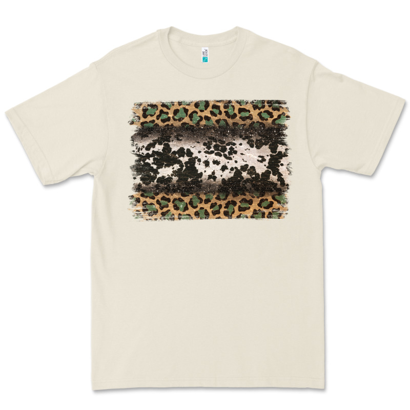 Leopard Cowhide Pattern Background Premium Tee by Jasminsmagicworld | Teevron