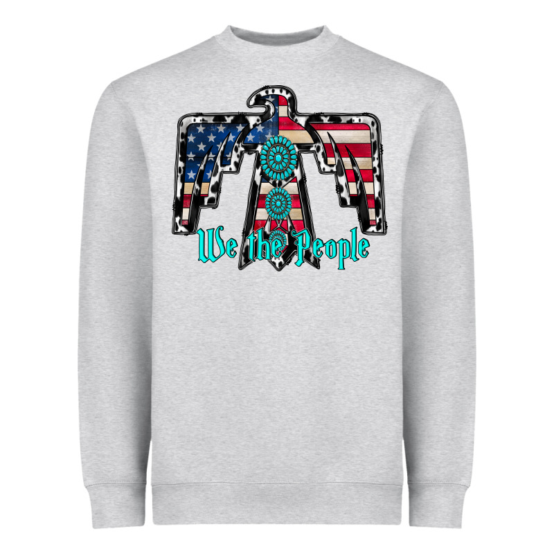 We The People Heavyweight Sweatshirt by RacoonDesign | Teevron