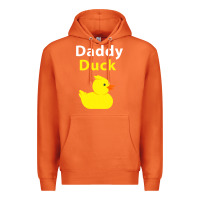 Carrot Funny Daddy Duck Rubber Duck Premium Hoodie - longCreatives