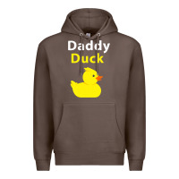 Coffee Funny Daddy Duck Rubber Duck Premium Hoodie - longCreatives