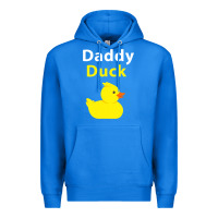 True Royal Funny Daddy Duck Rubber Duck Premium Hoodie - longCreatives