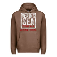 Chestnut Bering Sea Fisherman second to none dutch harbor Alaska Premium Hoodie - longCreatives