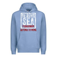 Colony Blue Bering Sea Fisherman second to none dutch harbor Alaska Premium Hoodie - longCreatives