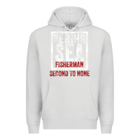 Dove Grey Bering Sea Fisherman second to none dutch harbor Alaska Premium Hoodie - longCreatives