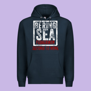 Bering Sea Fisherman Second To None Dutch Harbor Alaska Premium Hoodie Designed By Longcreatives