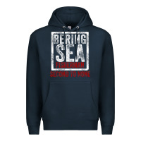 Navy Bering Sea Fisherman second to none dutch harbor Alaska Premium Hoodie - longCreatives