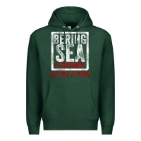 Sports Green Bering Sea Fisherman second to none dutch harbor Alaska Premium Hoodie - longCreatives