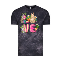 Cloud Black Love Easter Day Vintage Tee - HowdyJamesFarm