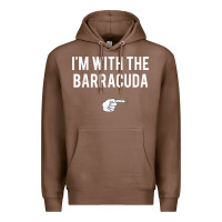 Chestnut I_m With Barracuda Halloween Costume Party Matching Premium Hoodie - longCreatives