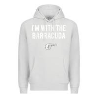 Dove Grey I_m With Barracuda Halloween Costume Party Matching Premium Hoodie - longCreatives