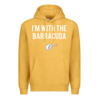 Mustard I_m With Barracuda Halloween Costume Party Matching Premium Hoodie - longCreatives