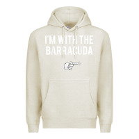 Oatmeal Heather I_m With Barracuda Halloween Costume Party Matching Premium Hoodie - longCreatives