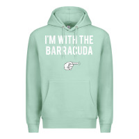 Seafoam I_m With Barracuda Halloween Costume Party Matching Premium Hoodie - longCreatives