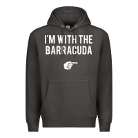 Smoke I_m With Barracuda Halloween Costume Party Matching Premium Hoodie - longCreatives